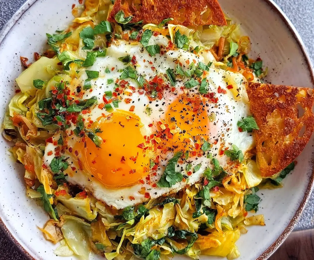 Breakfast Cabbage Sauté