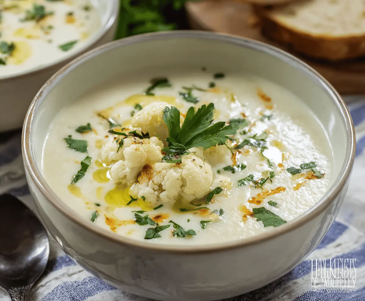 Cauliflower Soup