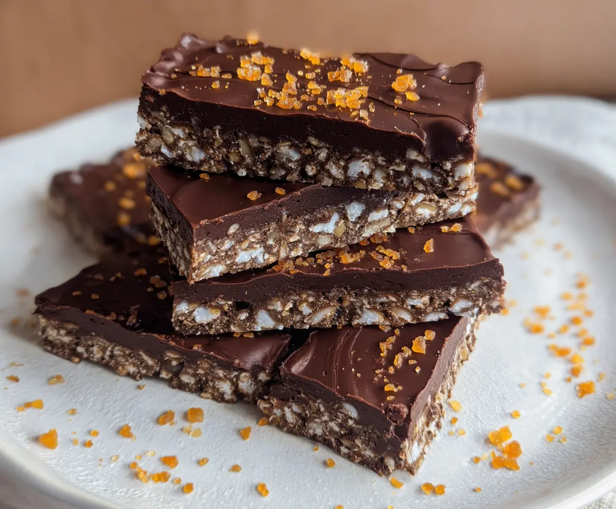 Chocolate Fudge Crunch Bars
