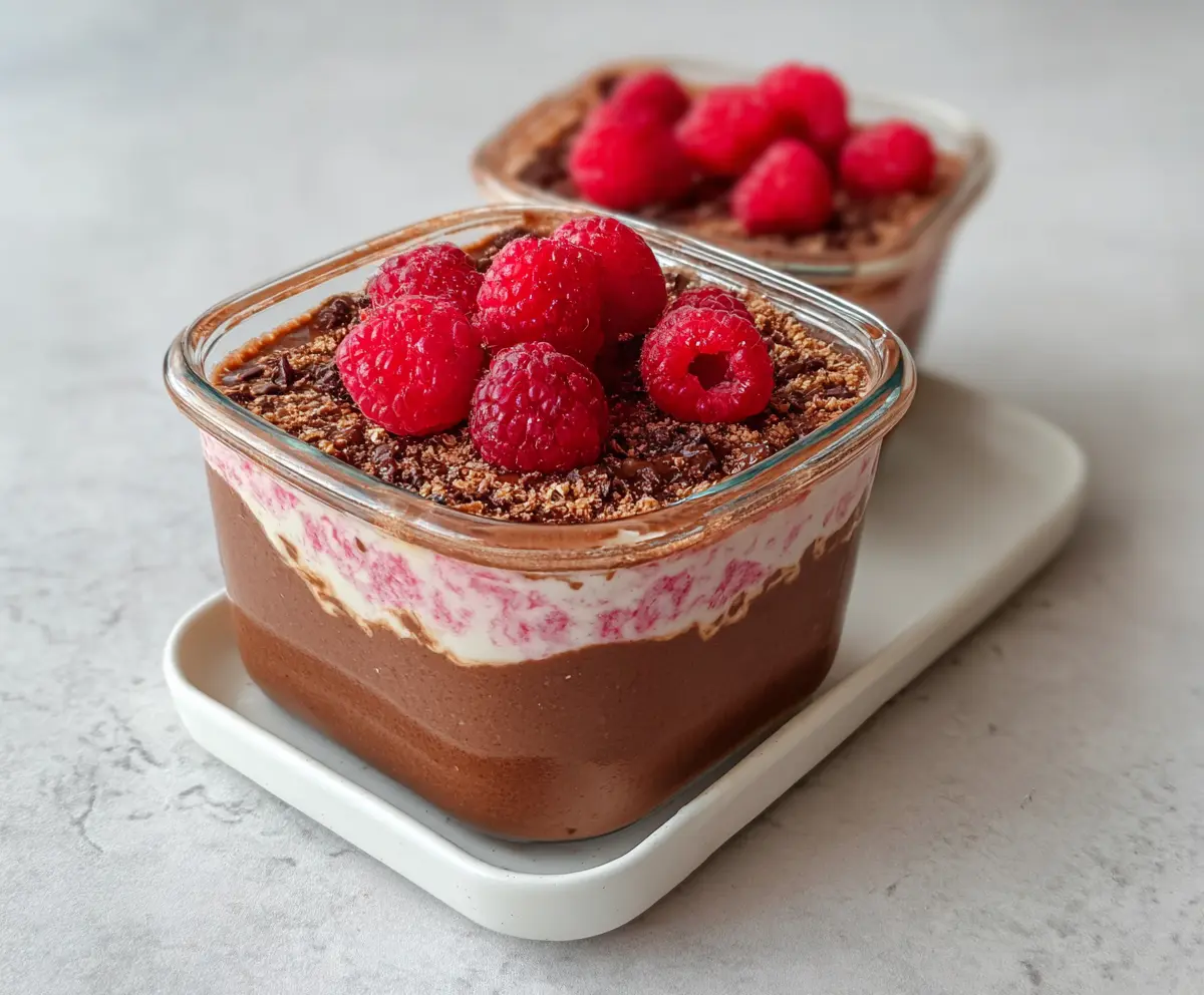 Chocolate Raspberry Overnight Weetbix