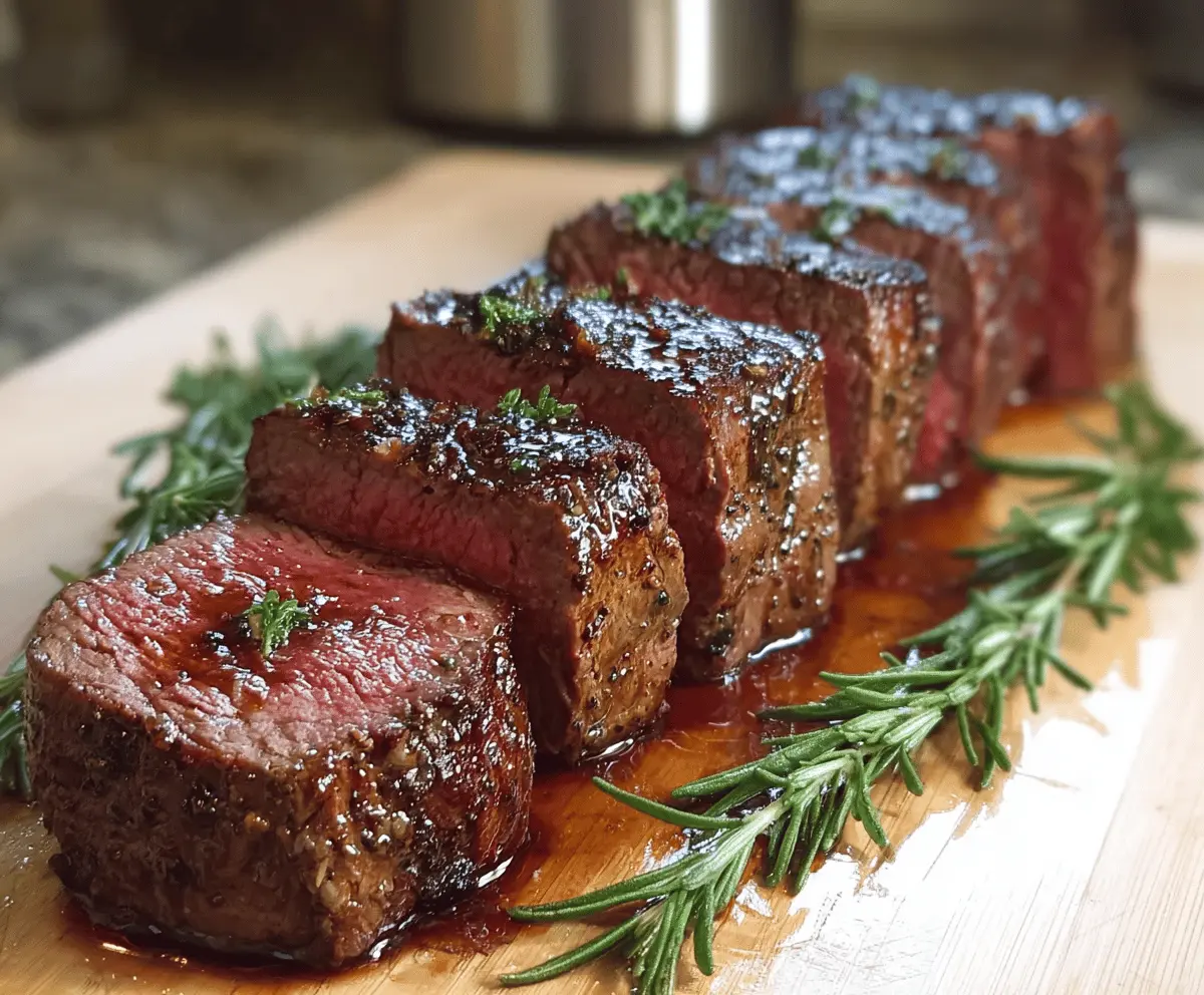 Irresistible Million Dollar Roast Beef Tenderloin