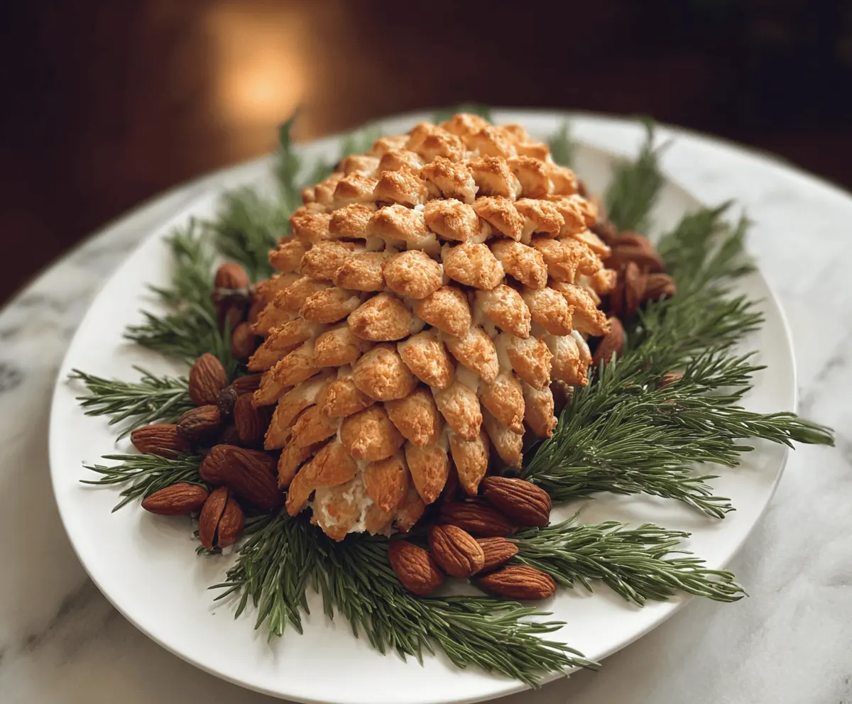 Pine Cone Cheese Ball!