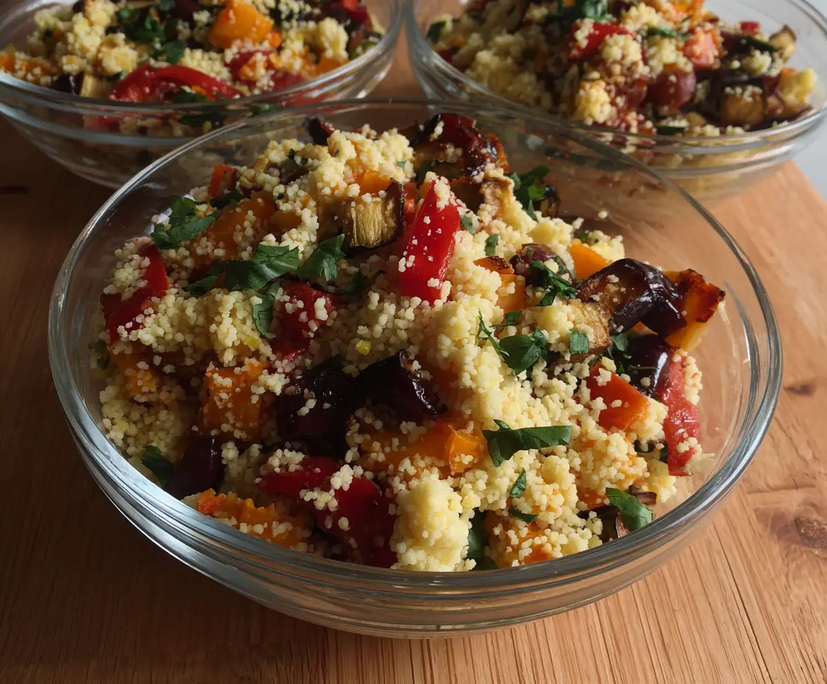 Roast Vegetable Couscous Salad