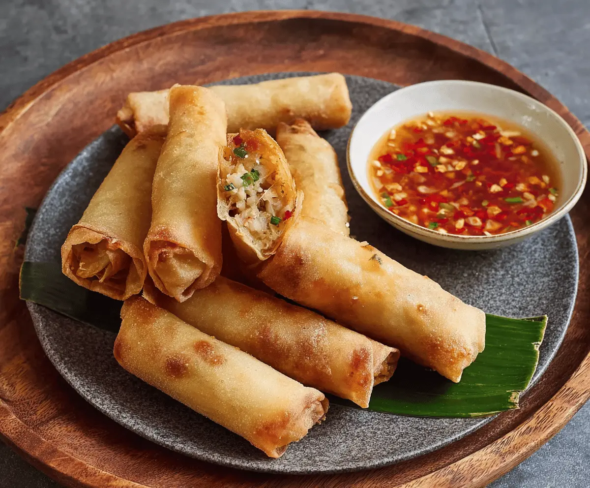 Traditional Filipino Lumpia