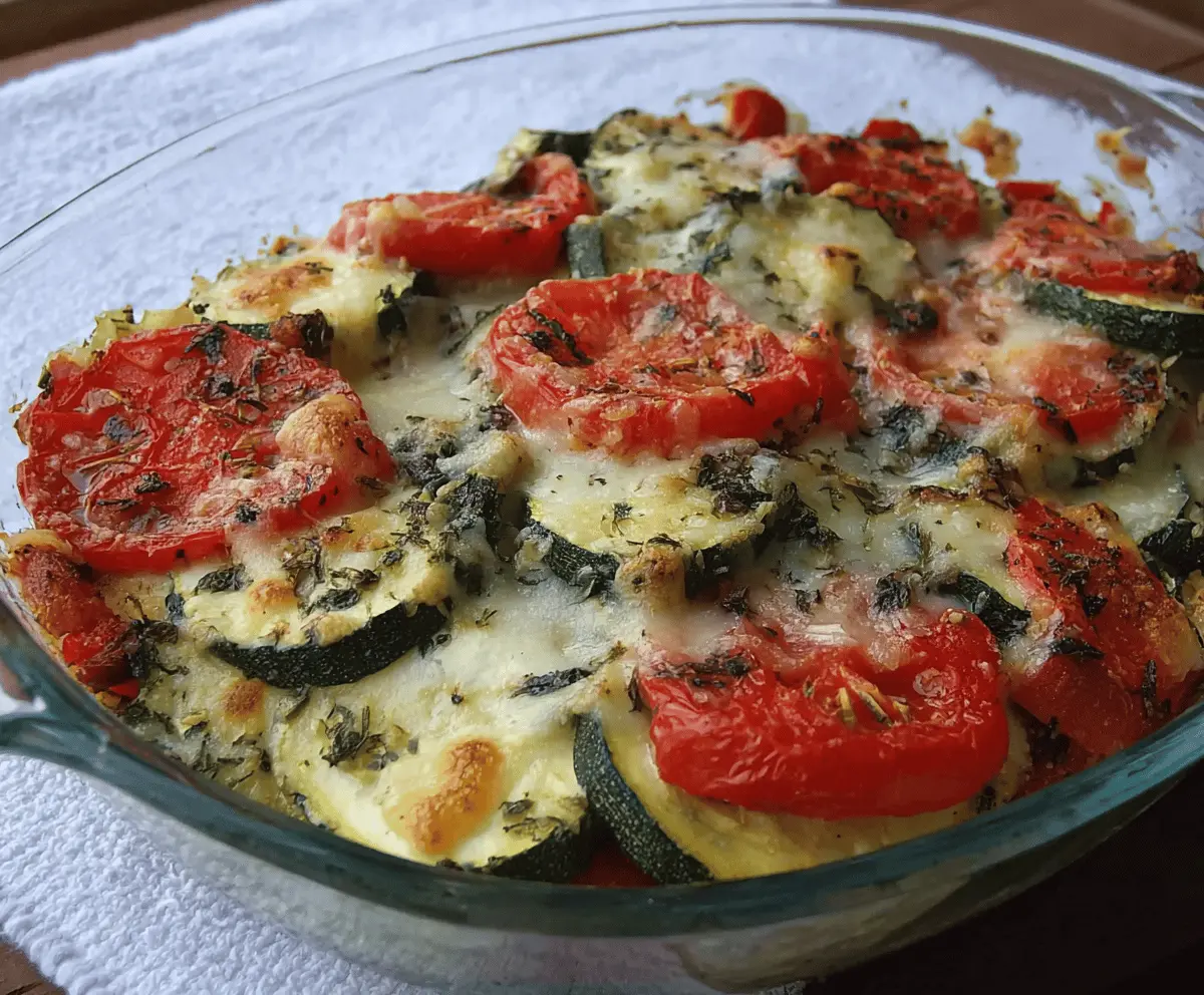 Zucchini and Tomato Casserole