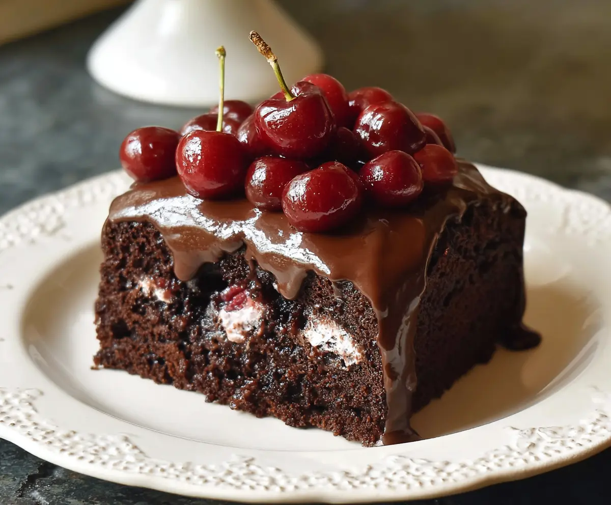 Chocolate Cherry Cake