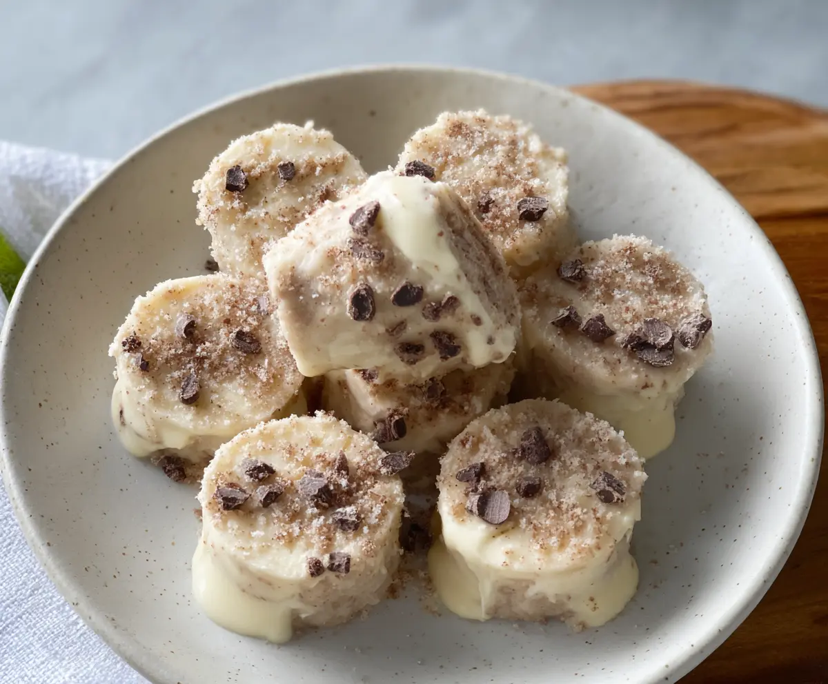 FROYO banana cream bites