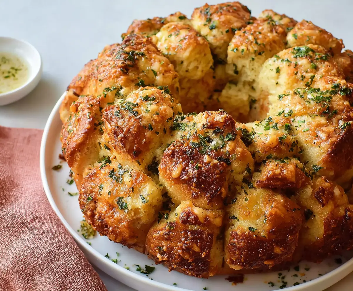 Garlic Parmesan Monkey Bread
