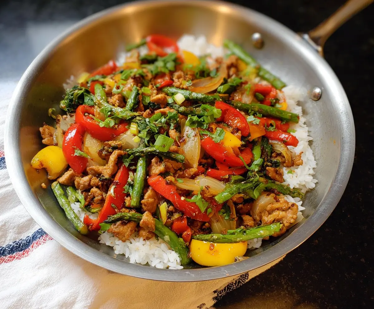 Garlic Pork Stir Fry