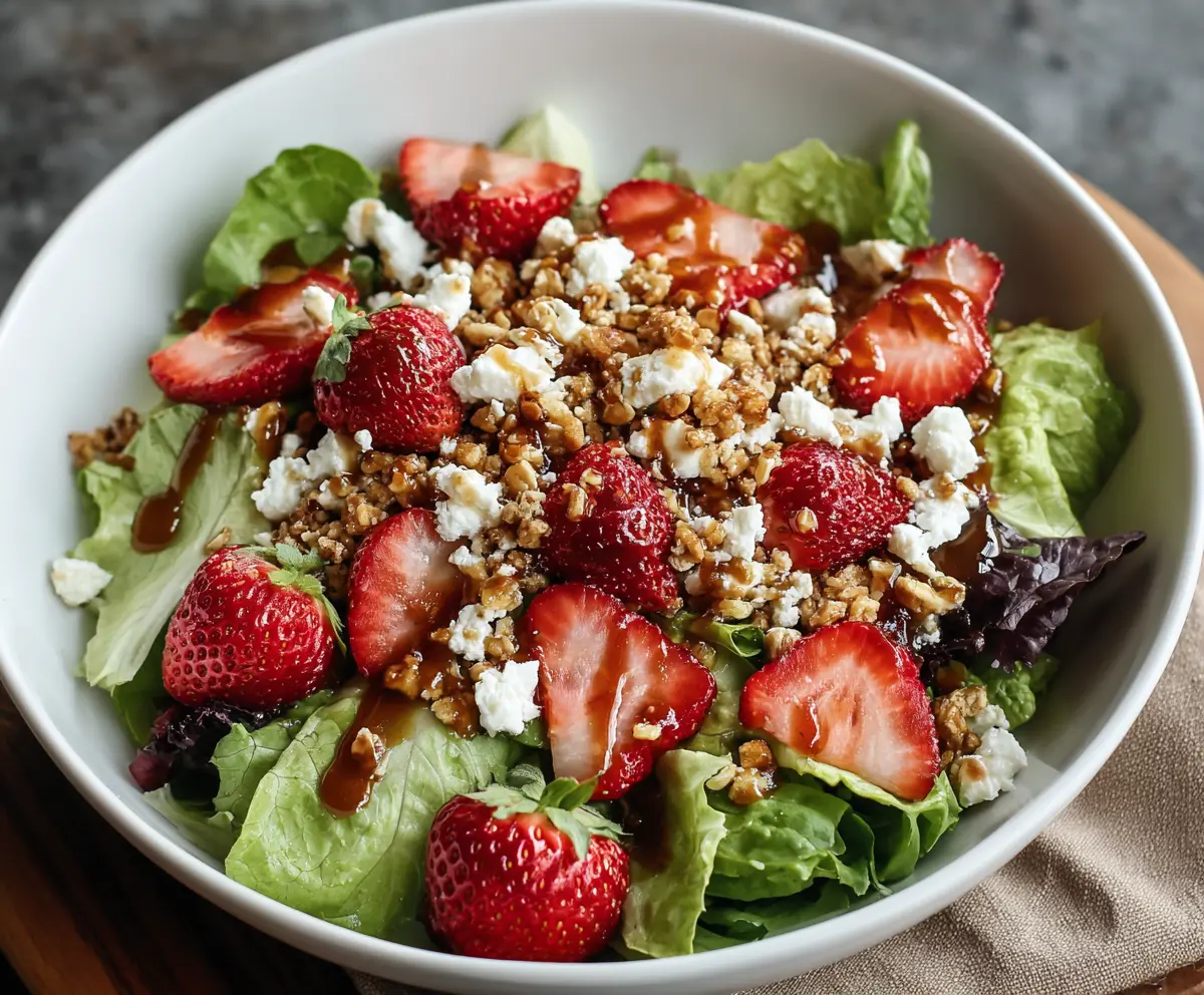 Strawberry Crunch Salad