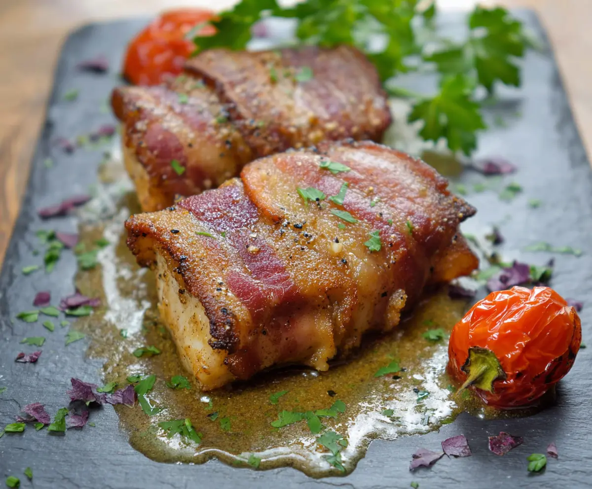 Bacon Wrapped Mahi-Mahi