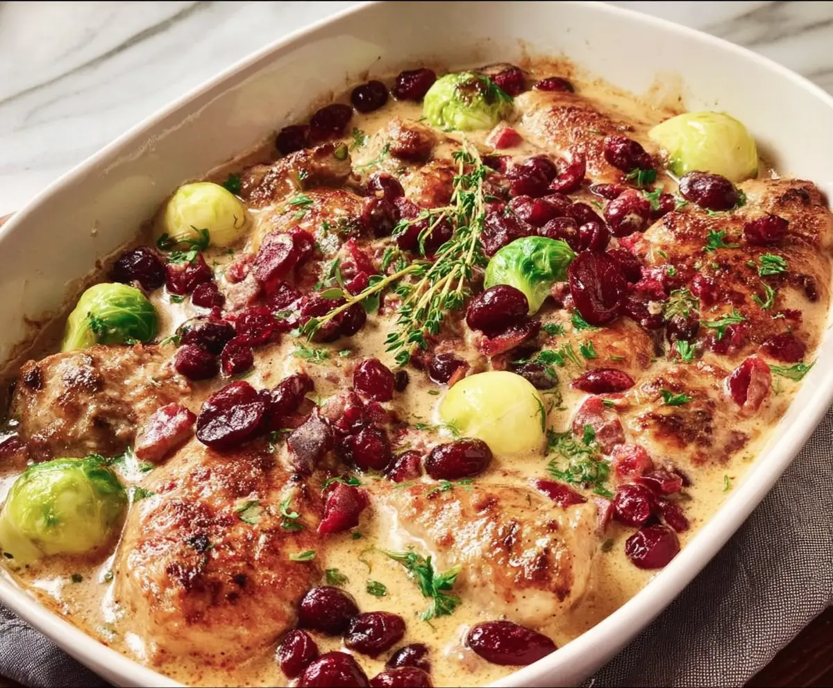 Creamy Cranberry Chicken