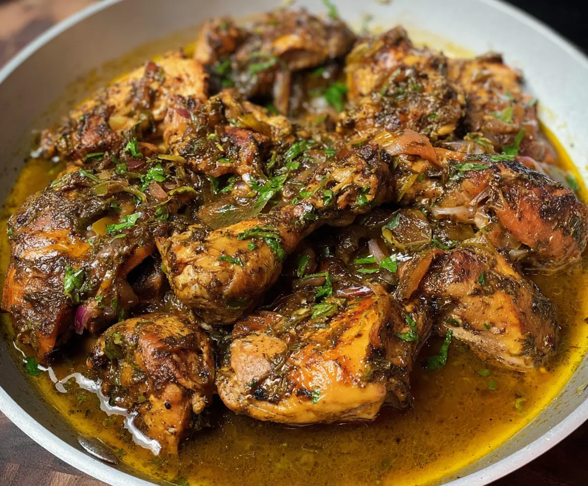 Jamaican Fricassee Chicken