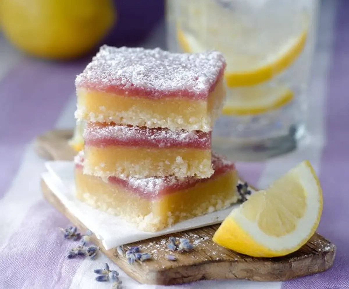 Lavender Lemon Bars Recipe