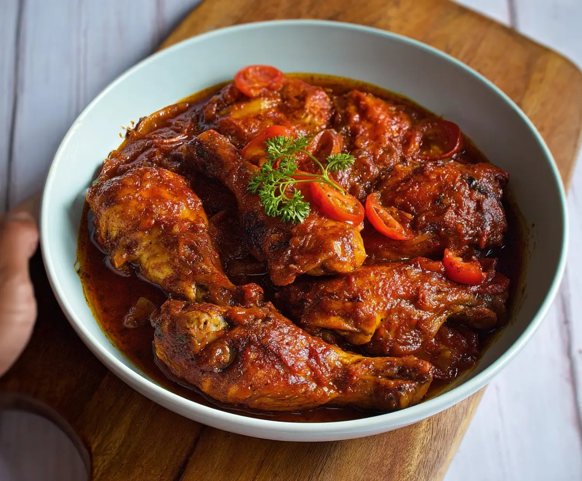 Red Stew Chicken