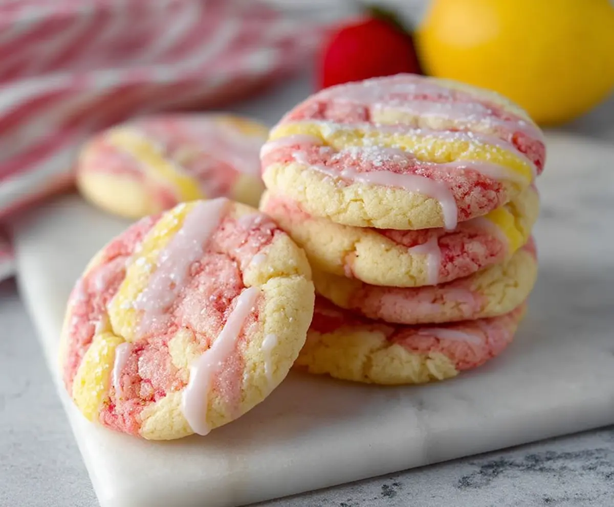 Strawberry Lemonade Cookie Recipe