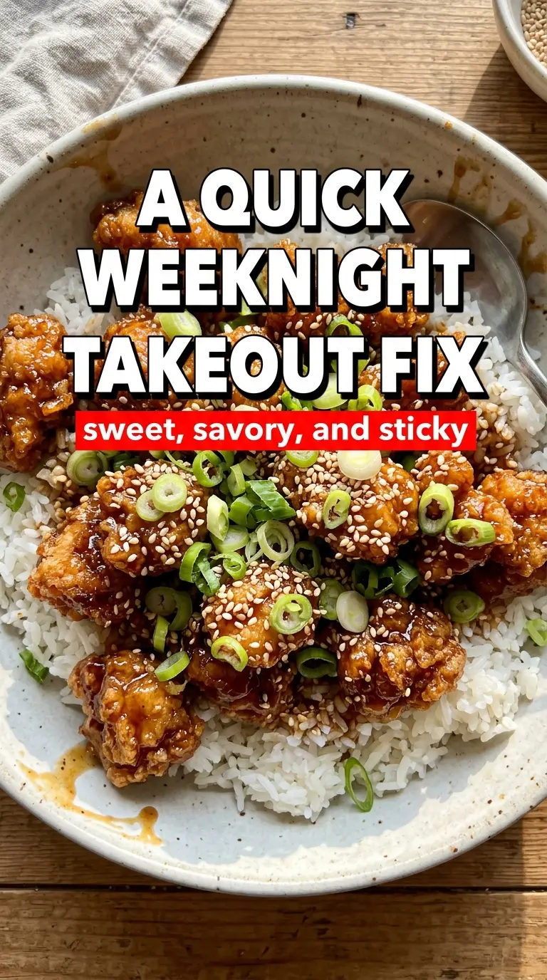 Asian Style Honey Chicken crispy glossy