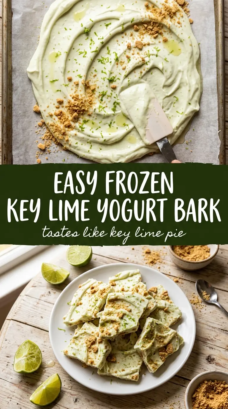 Key Lime Pie Yogurt Bark