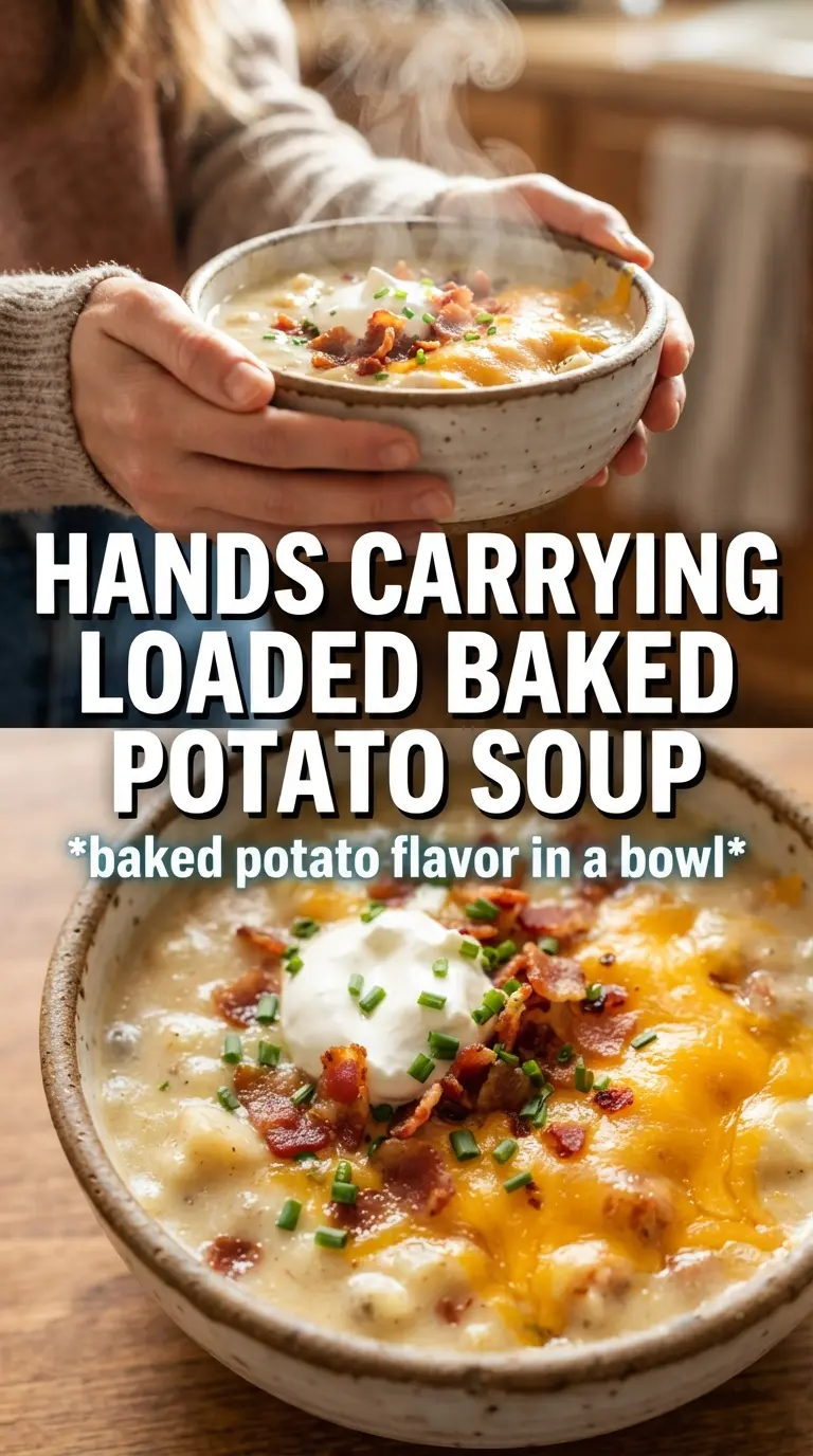Baked Potato Soup creamy loaded comforting