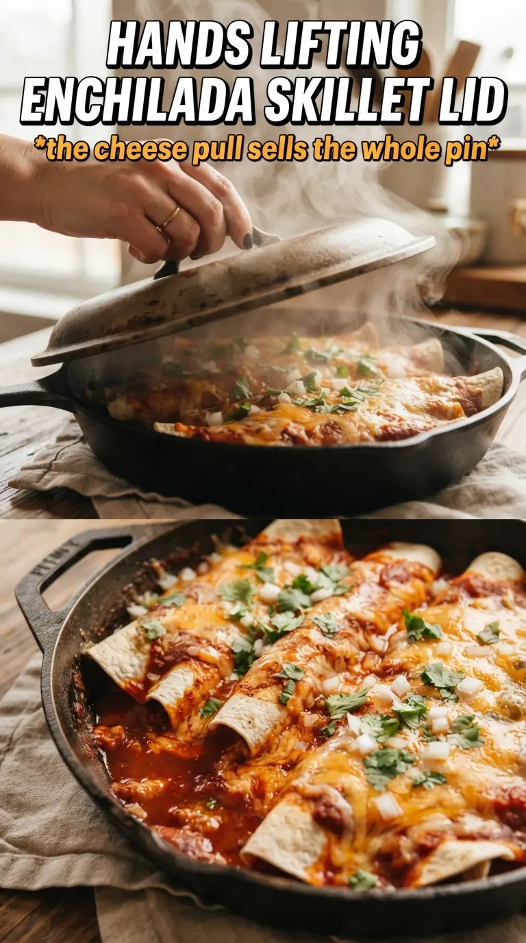 Enchilada Skillet saucy cheesy Tex-Mex